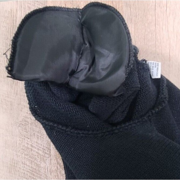 Vintage 80s Gitano Black Aninal Print Applique Sweater Vest Size Women's L - Picture 10 of 12